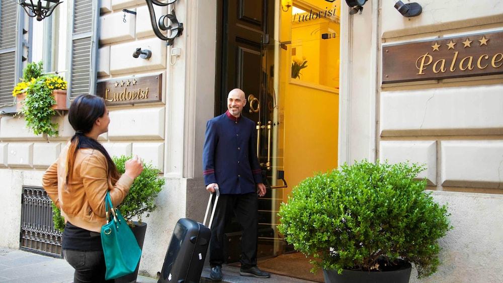 Ludovisi Palace Hotel Roma Esterno foto
